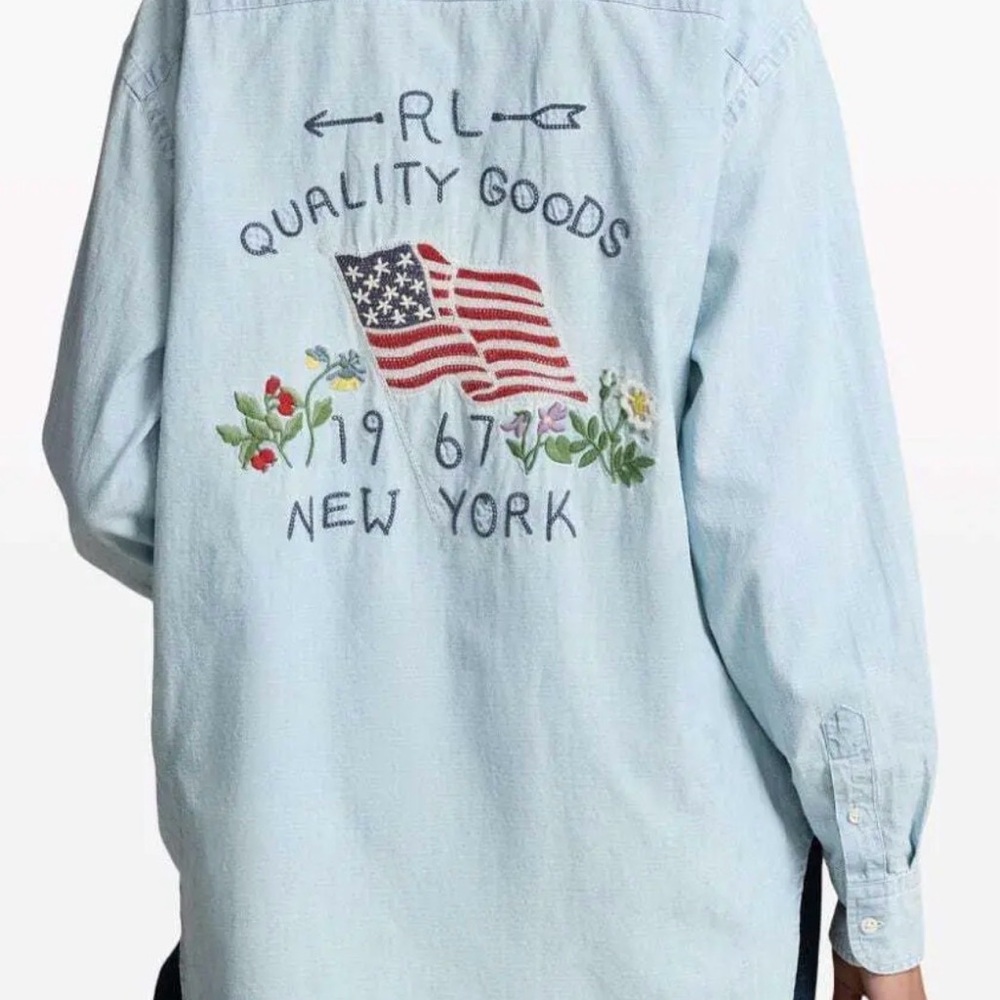 Polo Ralph Lauren Embroidered Women's Shirt